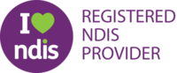 I HEART NDIS LOGO